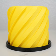6" Swirl 3D Printed Pot